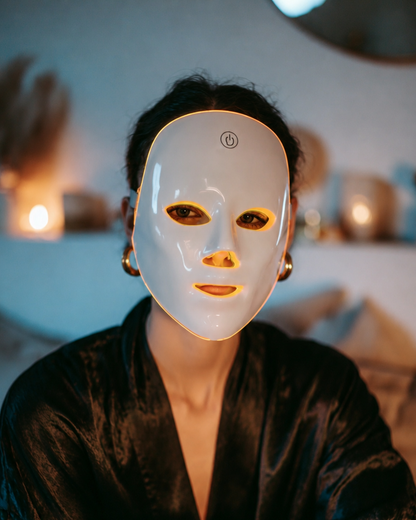 Masque facial Aurielle™ LED 7 couleurs